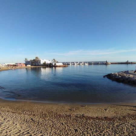 Beachfront Studio With Stunning Sea Views Marbella Exterior photo