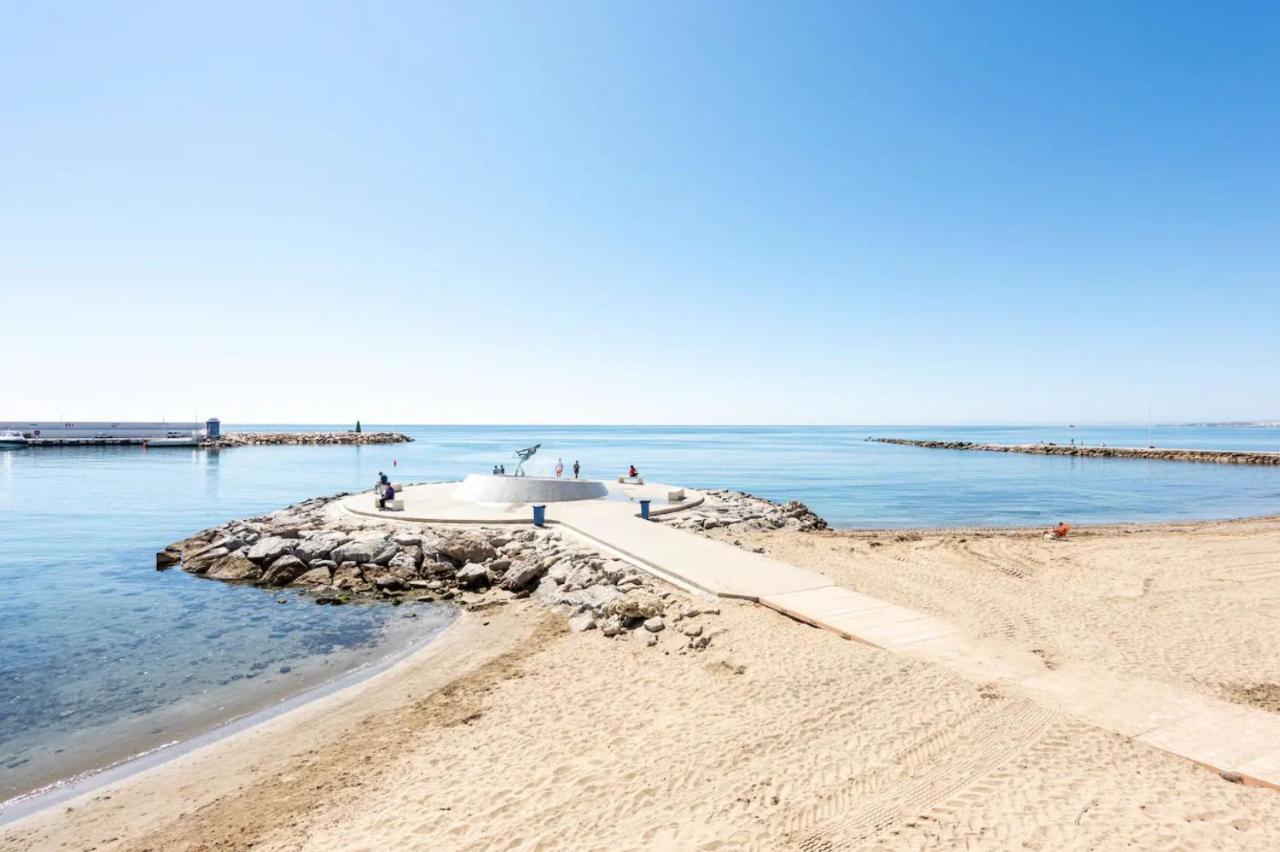 Beachfront Studio With Stunning Sea Views Marbella Exterior photo